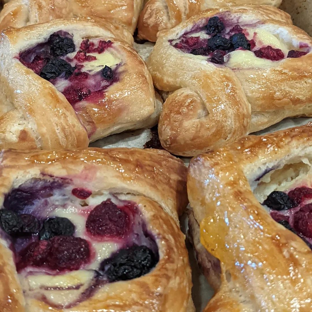 Fresh pastry ready for a Pastry Gram delivery