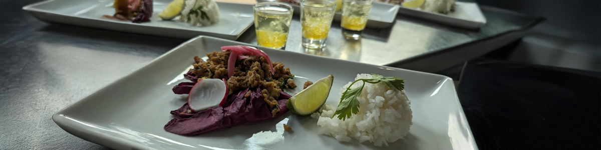 Locally Sourced Mains, Prepared Fresh In-House
